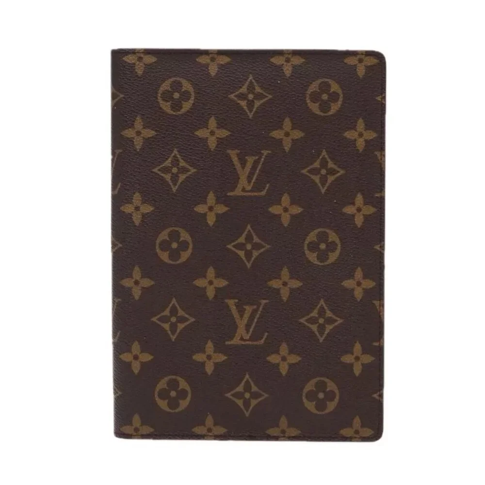 LOUIS VUITTON Monogram Note Cover LV Auth